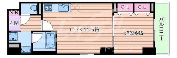 ブリーゼの物件間取画像